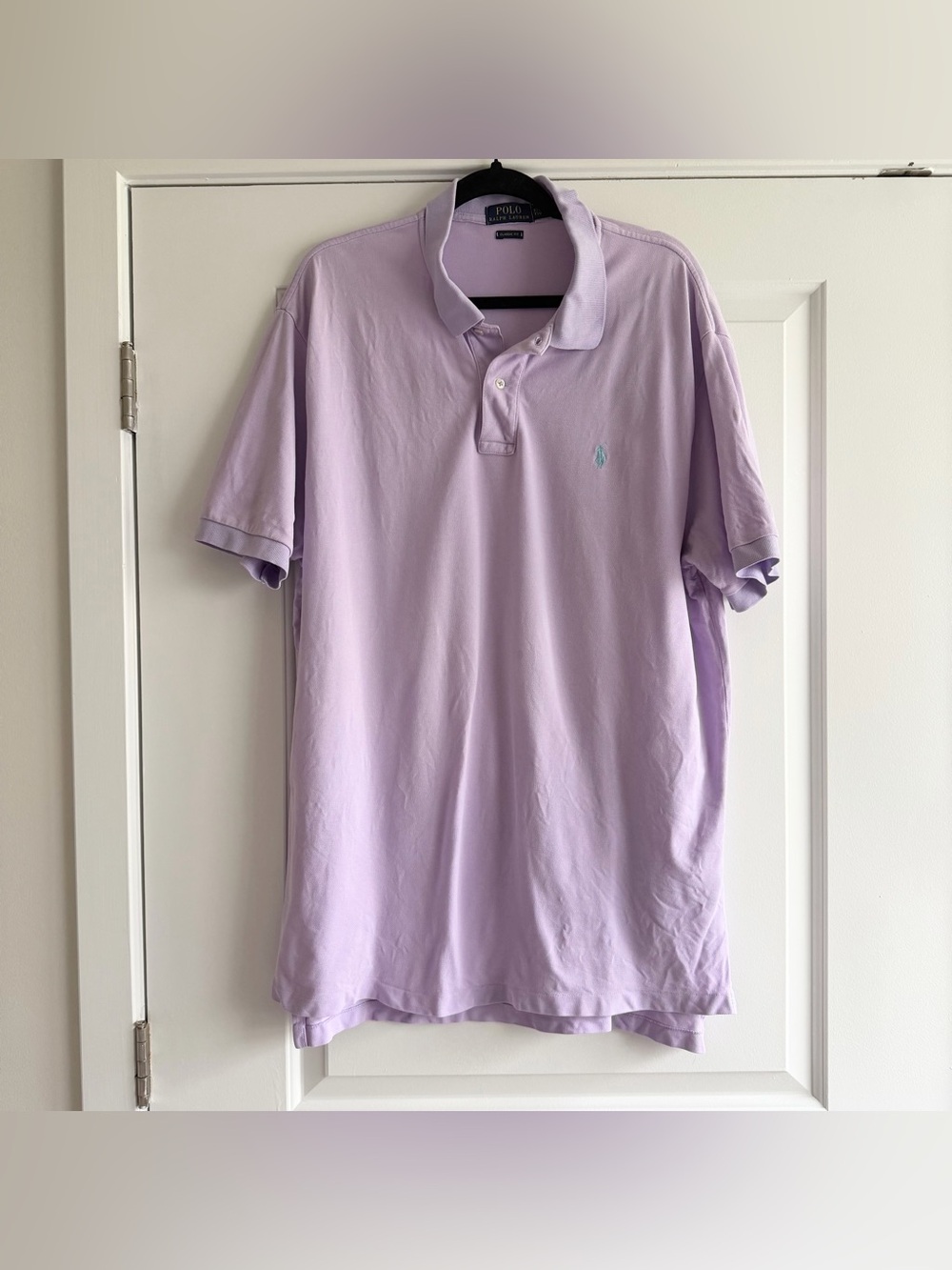 Polo Ralph Lauren Purple Short Sleeve Cotton Polo T Shirt